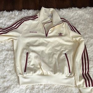 ADIDAS x Sporty and Rich Limited Edition tracksuit top